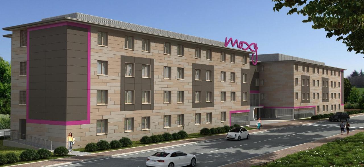 Готель Moxy Edinburgh Airport Інґлістен Екстер'єр фото